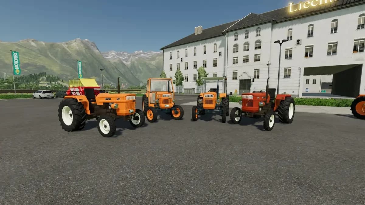 FIAT 420, 450, 480, 500, 540, 640/DT 5