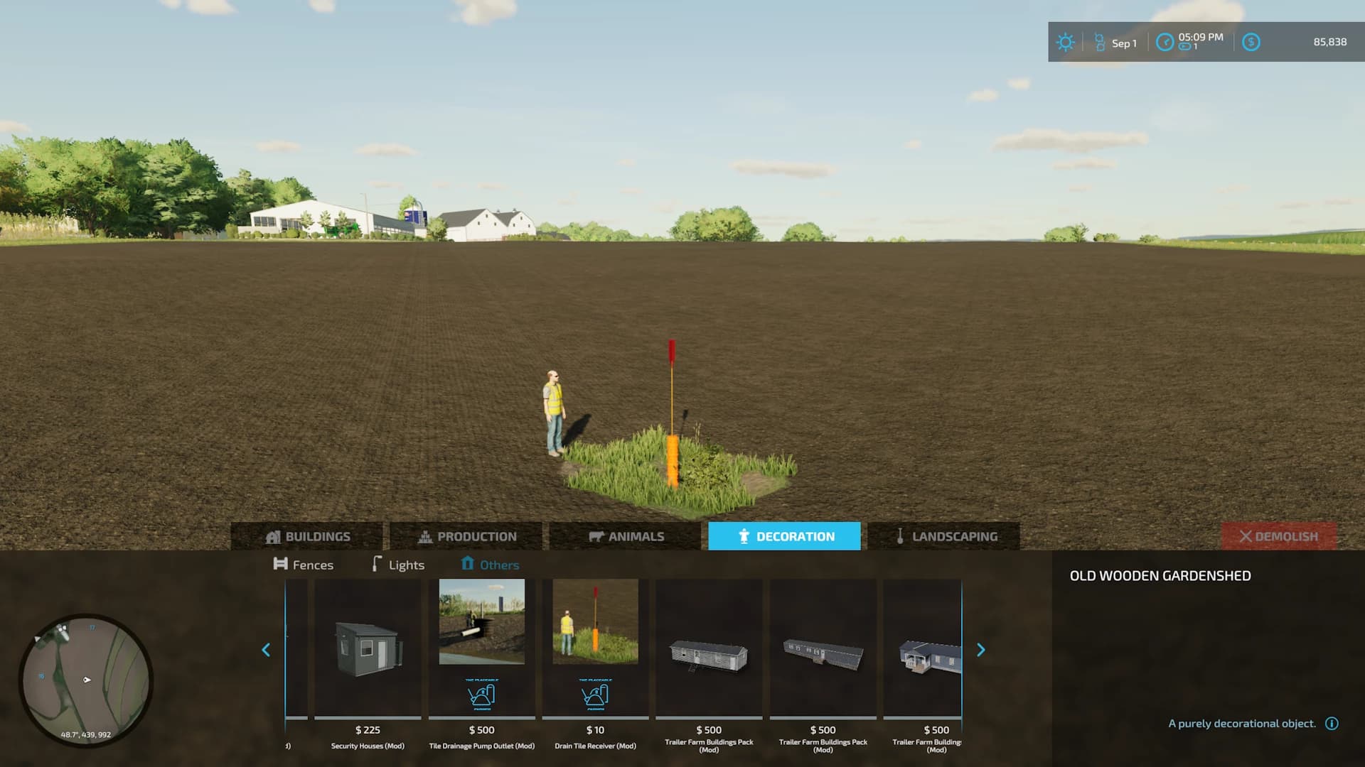 FIELD DRAINAGE DECORATIONS 2