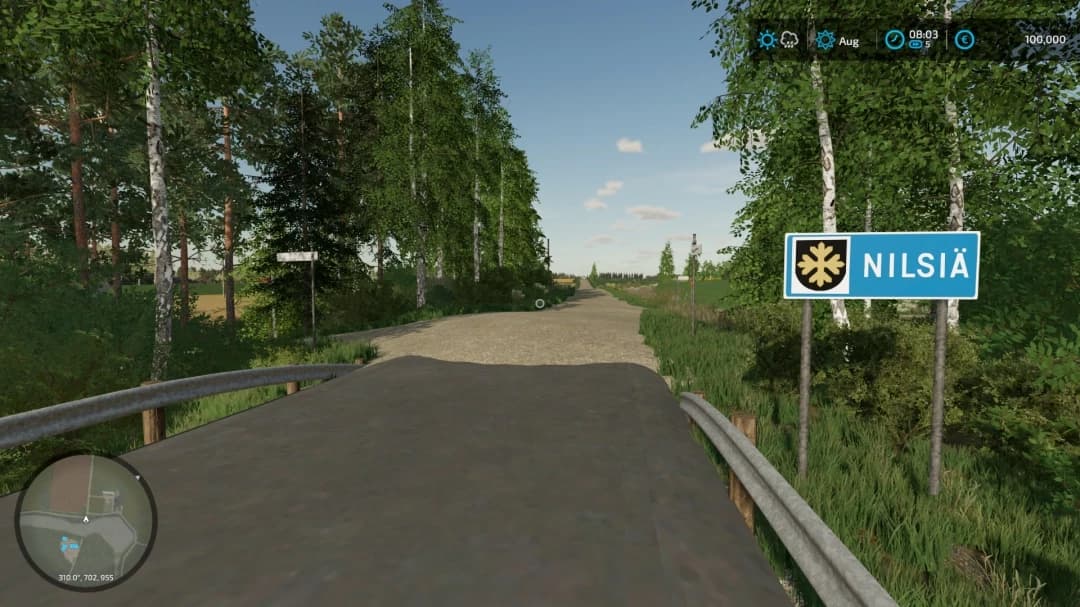 FINLAND MAP JOKITIE 5