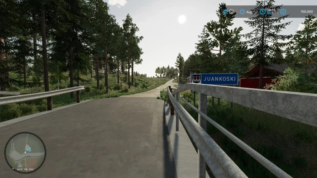 FINLAND MAP JOKITIE 4