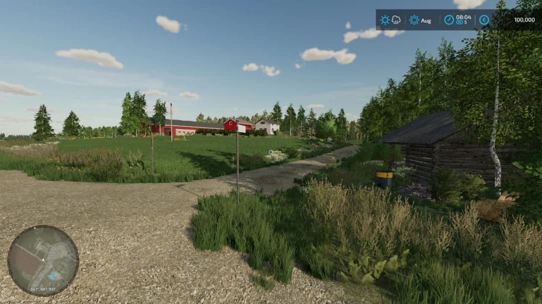 FINLAND MAP JOKITIE 3