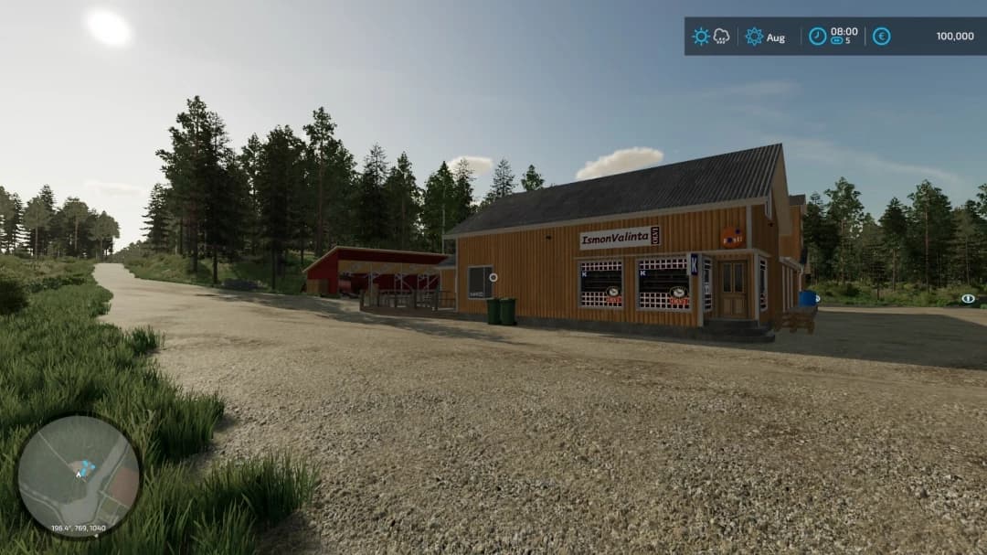 FINLAND MAP JOKITIE 2