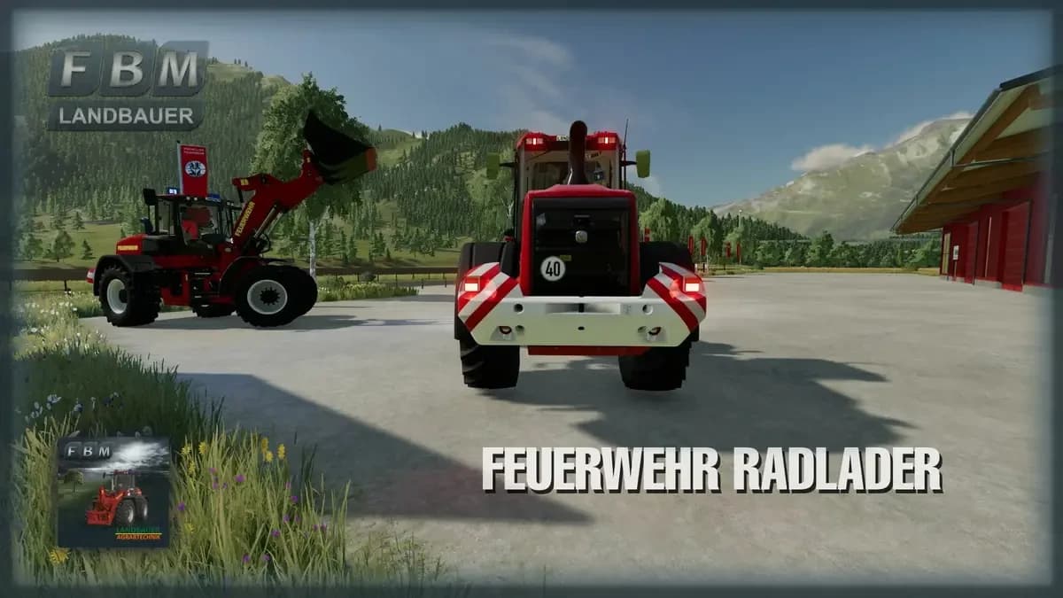 FIRE BRIGADE WHEEL LOADER