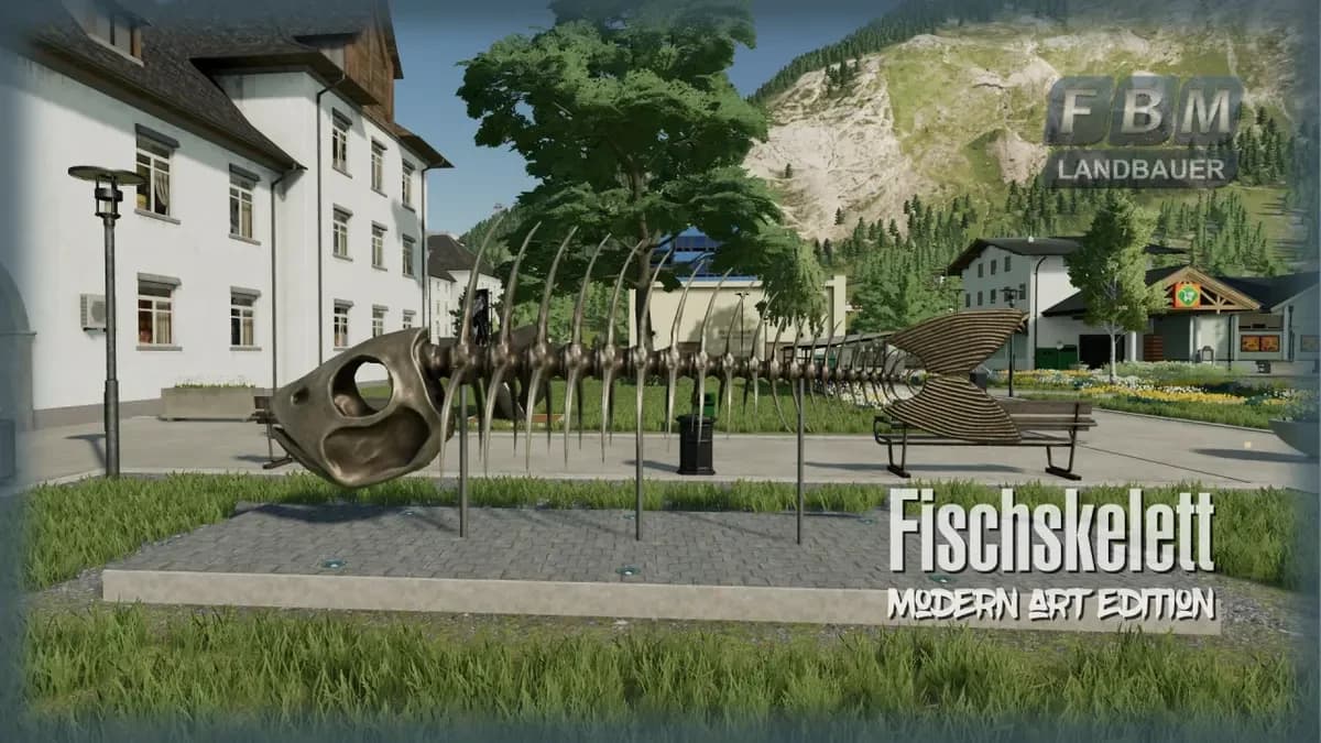 FISH SKELETON 3