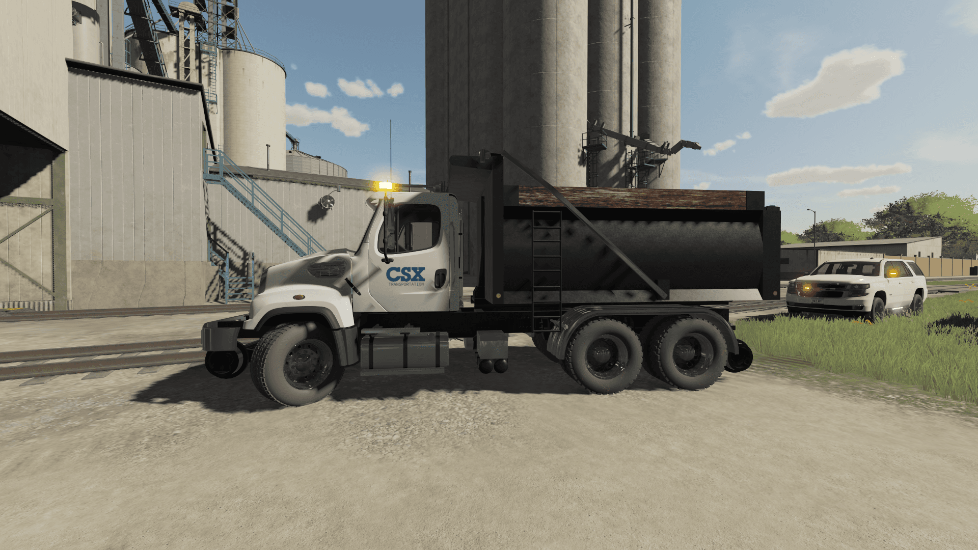 FL114 Hi-Rail Rotary Dump