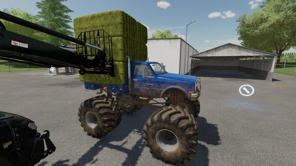 FLATBED MONSTER TRUCK