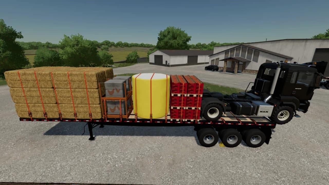 FLATBED TRAILER IBM JMT19