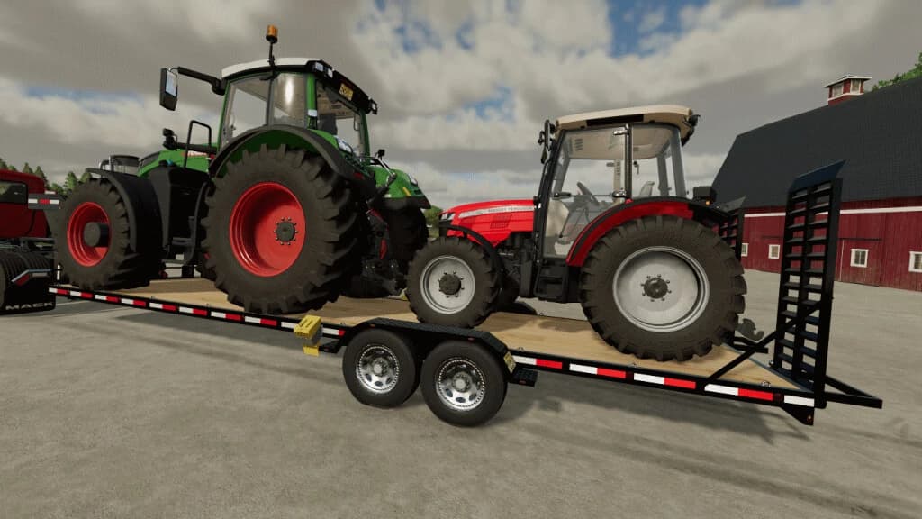 30' FLATBED TRAILER