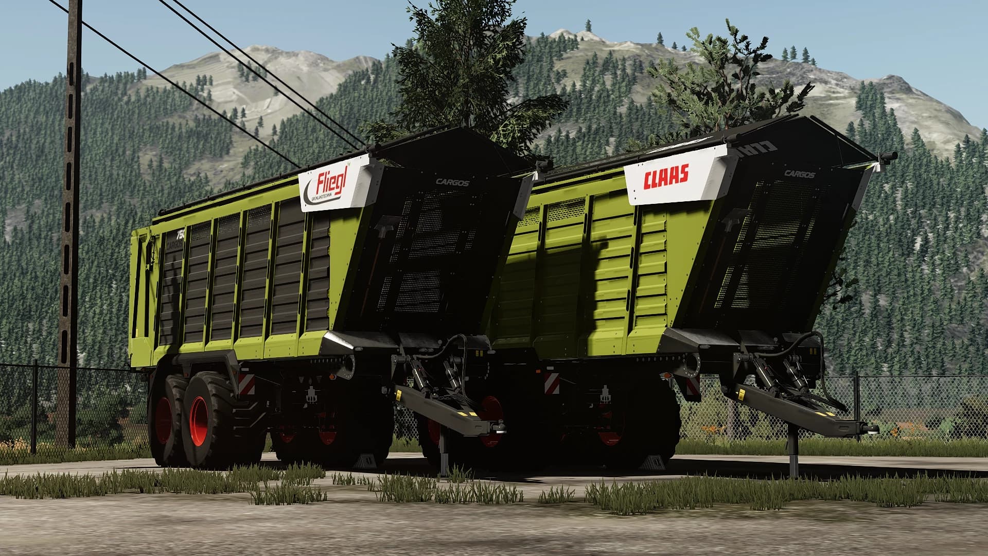 CLAAS / FLIEGL CARGOS 750 / 760