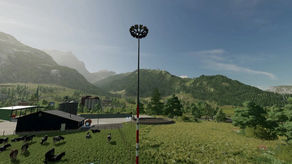 FLOODLIGHT POLE