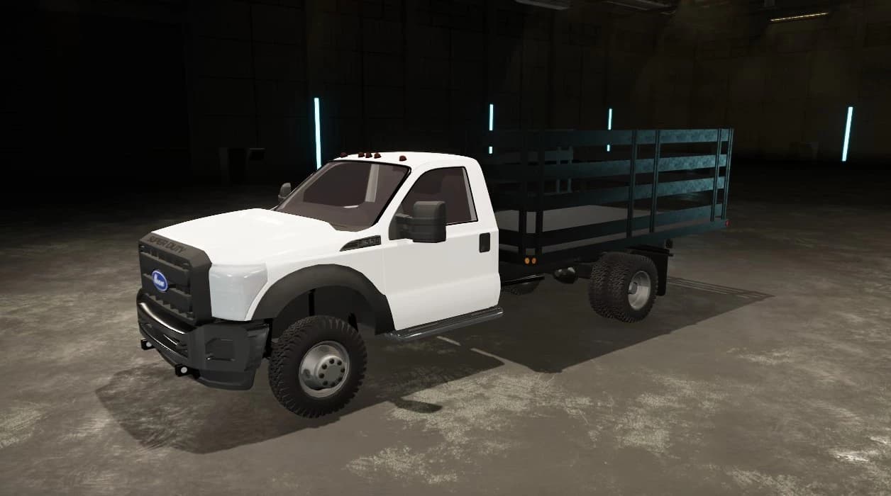 FORD F550 STAKE BODY TRUCK 5