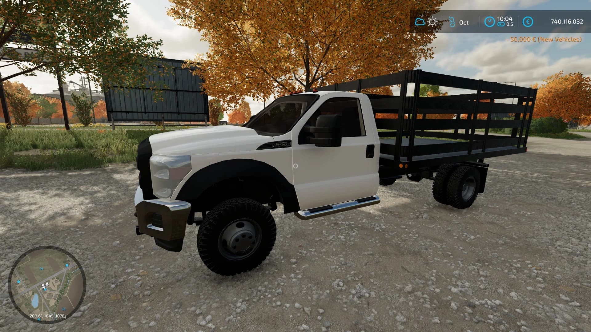 FORD F550 STAKE BODY TRUCK 3