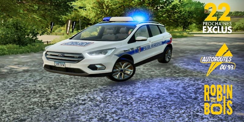 FORD KUGA POLICE MUNICIPALE