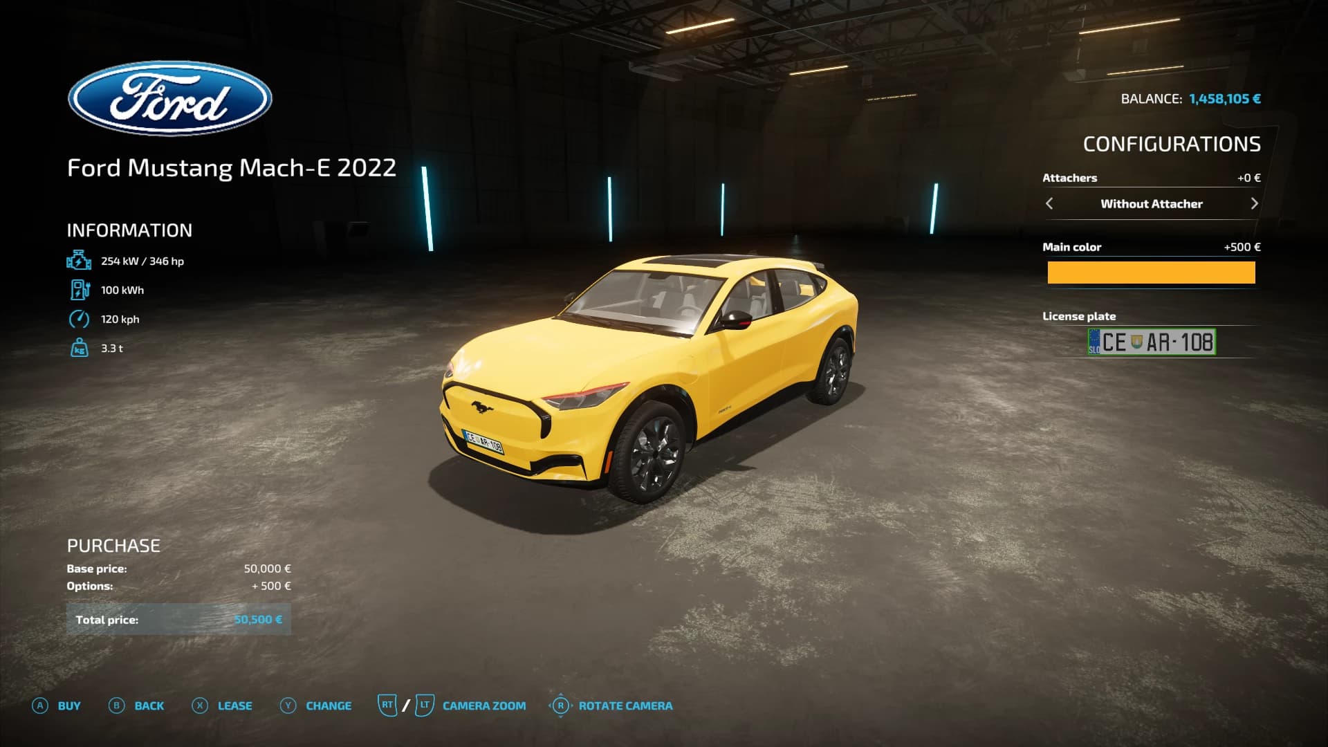 FORD MUSTANG MACH-E 2022