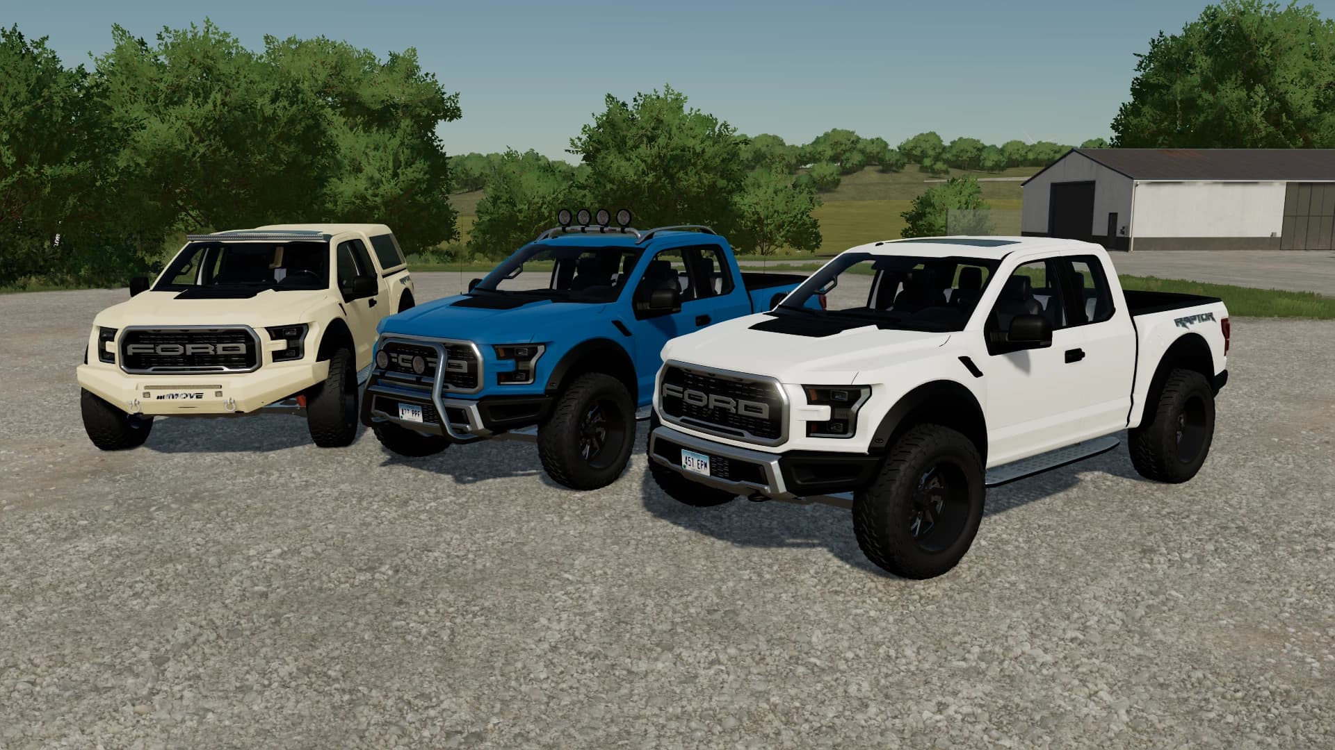 FORD RAPTOR STOCK 3.6 4