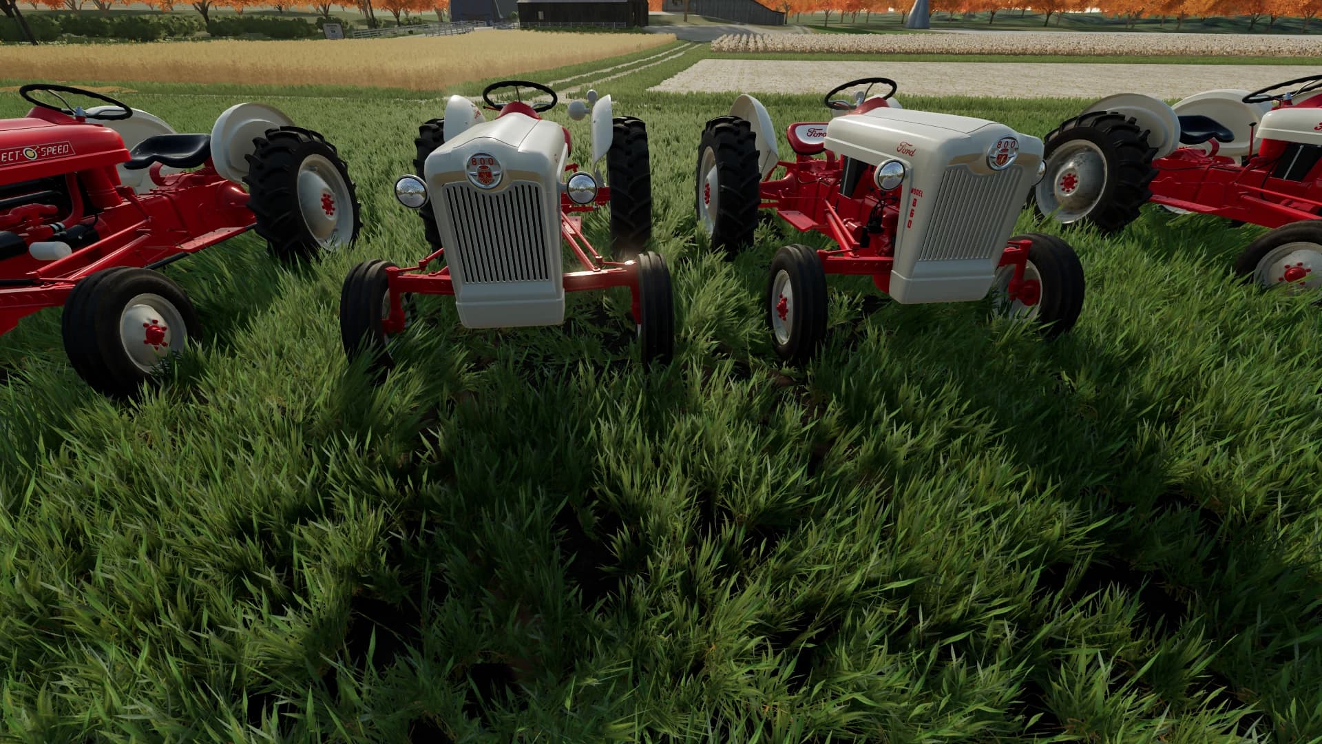 FORD RED TIGER TRACTOR PACK 4