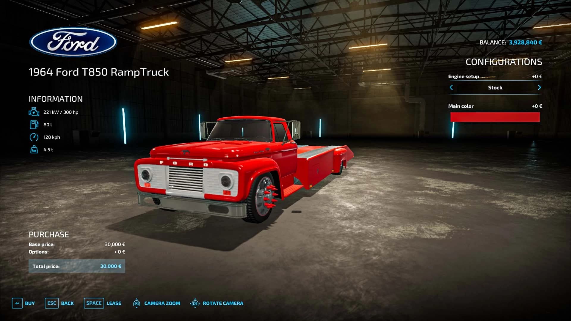 FORD T850 RAMPTRUCK 2