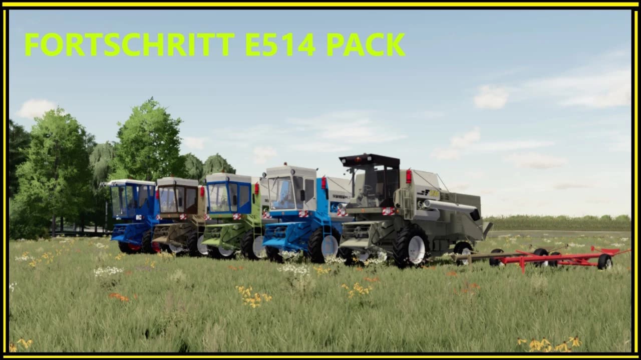 FORTSCHRITT E 514 PACK 3