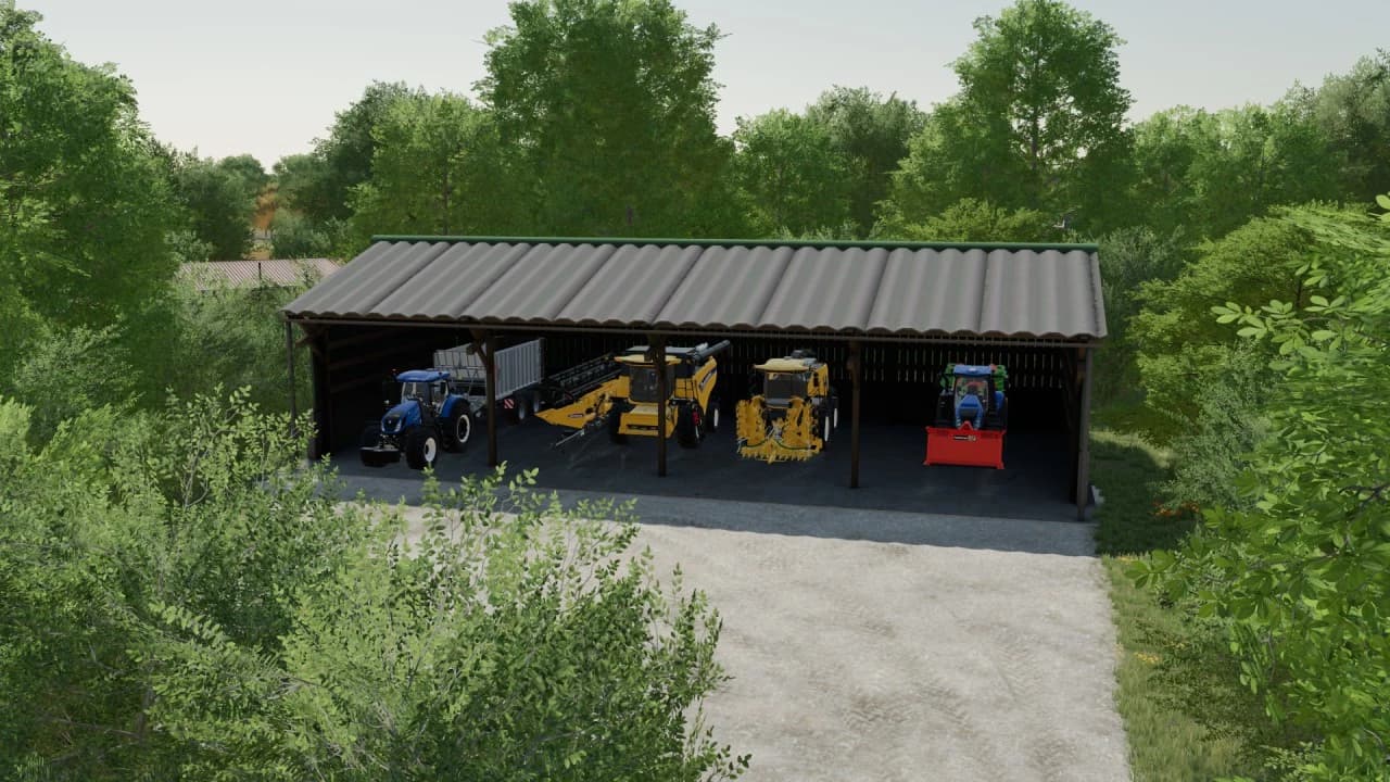FOUR-COMPARTMENT SHED 2