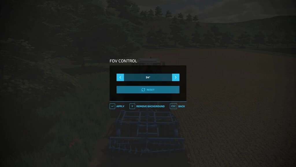 FOV CONTROL