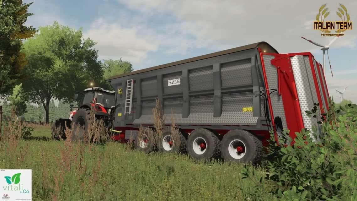 FRANZOSI SVR PACK 3 & 4 AXLE MANURE SPREADER