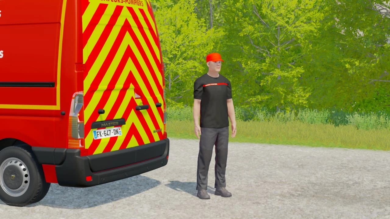 FRENCH FIREFIGHTERS UNIFORM 2