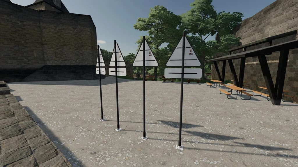 FRENCH TEMPORARY SIGNS 4