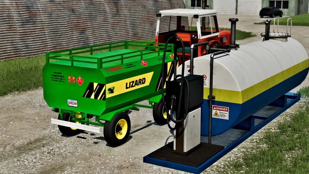 FUEL TANK LIZARD T3000 4