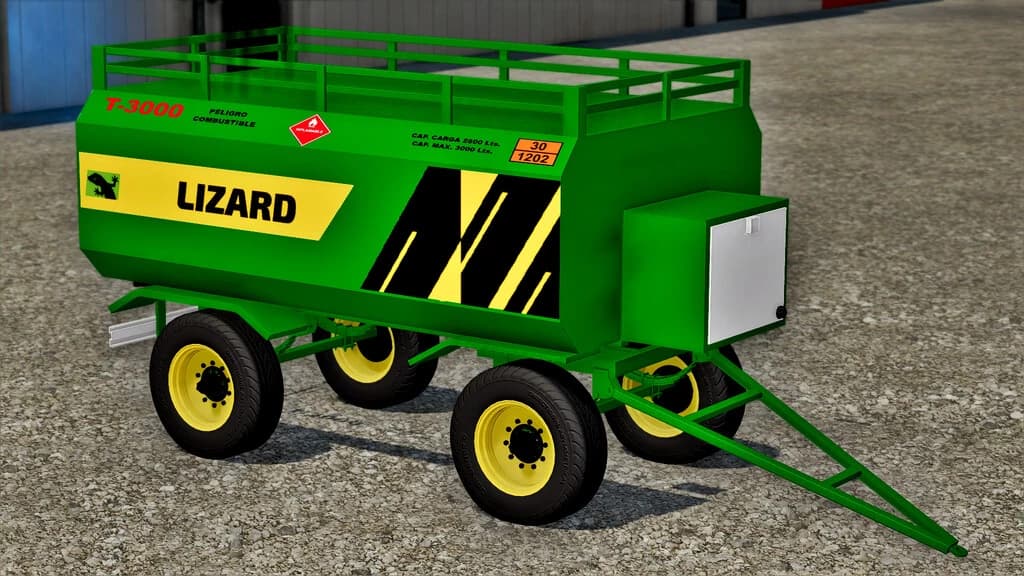 FUEL TANK LIZARD T3000 3