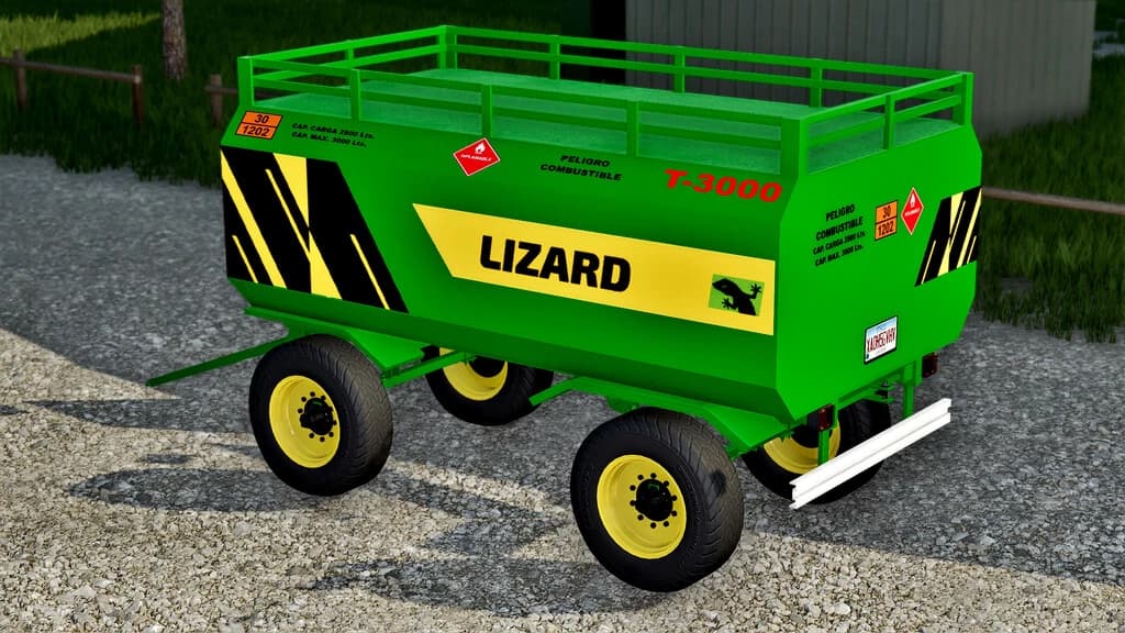 FUEL TANK LIZARD T3000