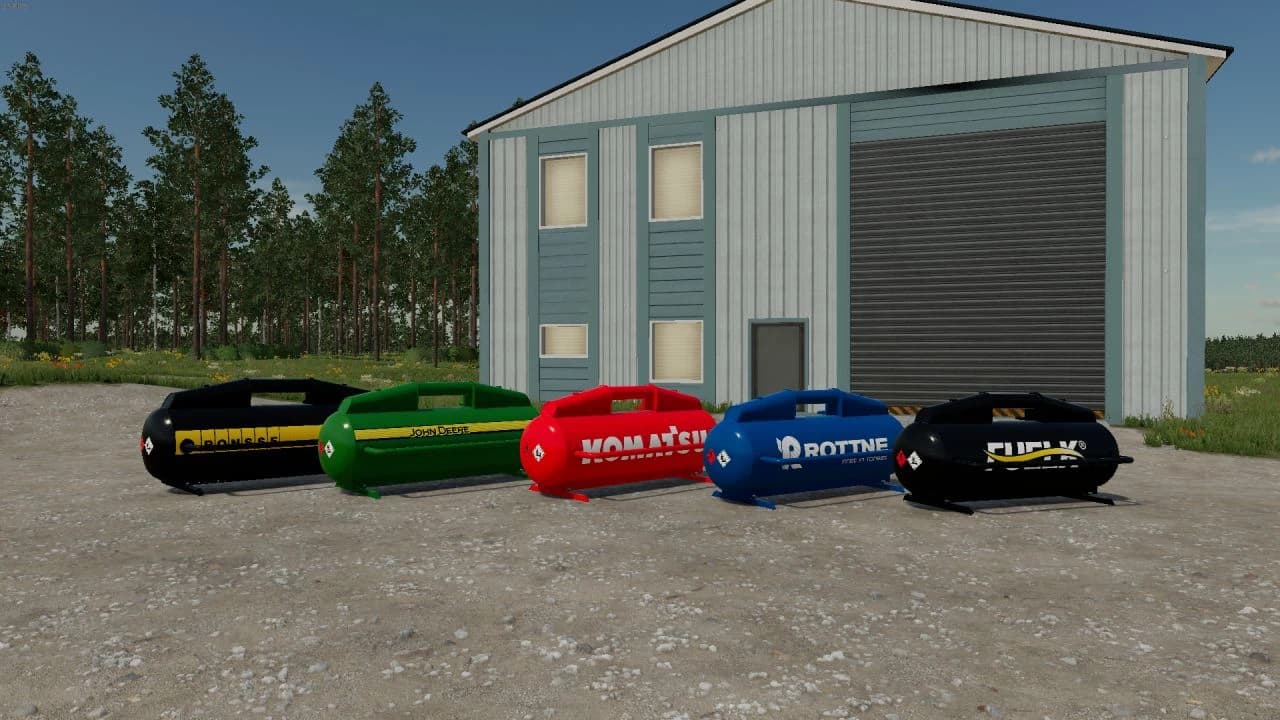 FUEL TANK WITH LOGOS 2