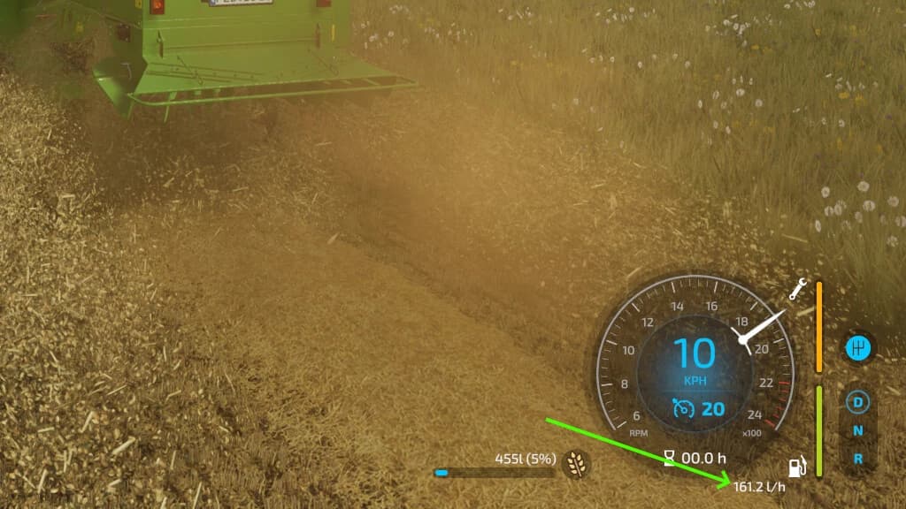 FUEL USAGE HUD 2
