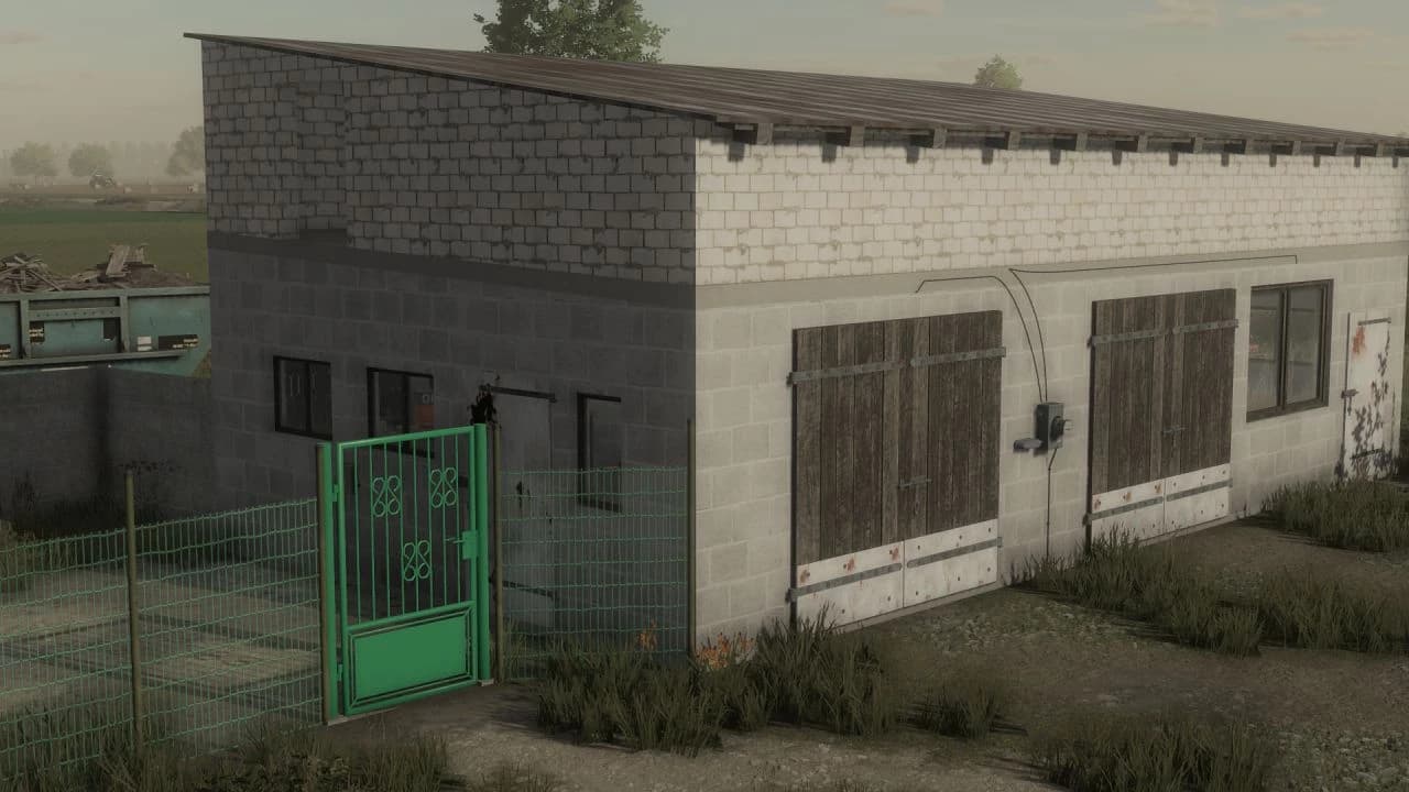 Farm Building With Garage 3