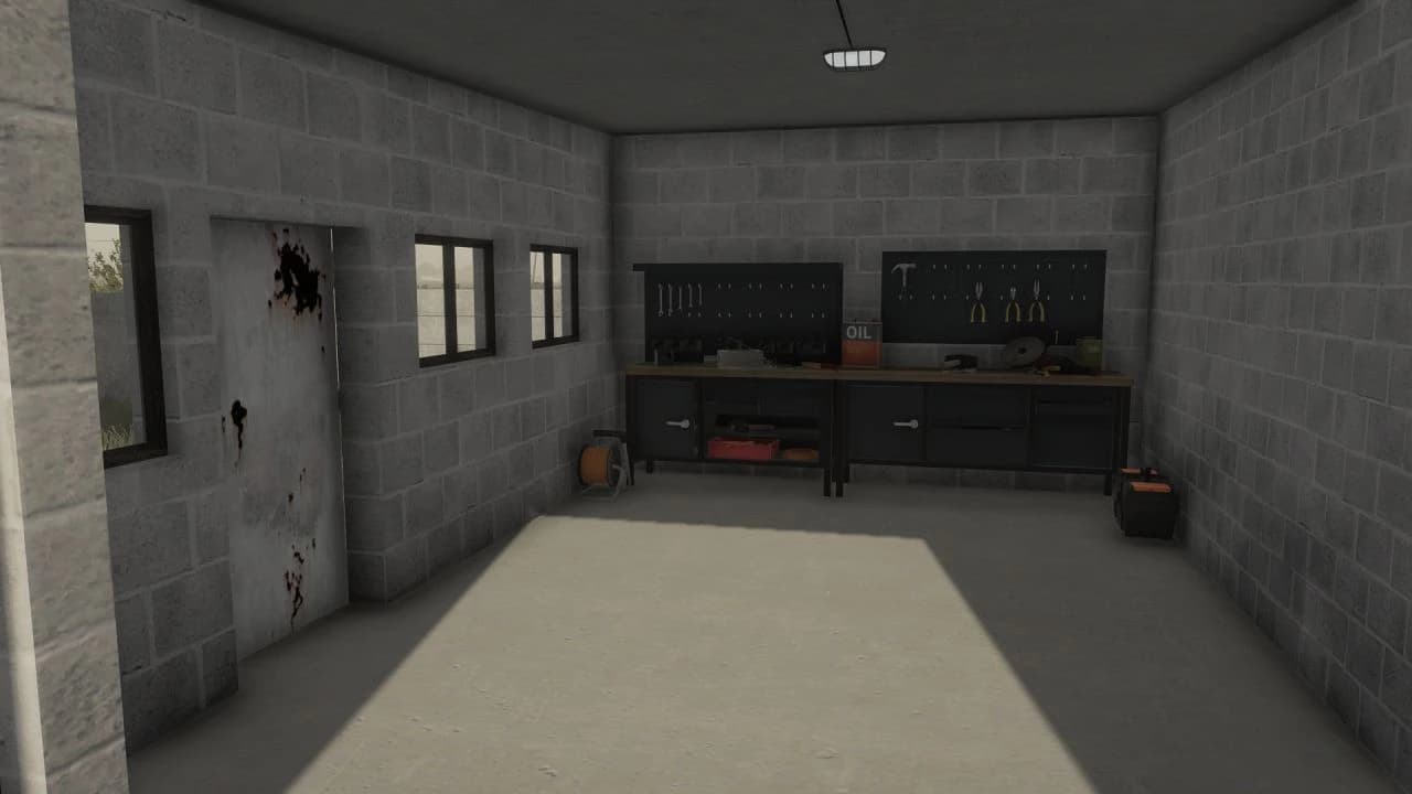 Farm Building With Garage 2