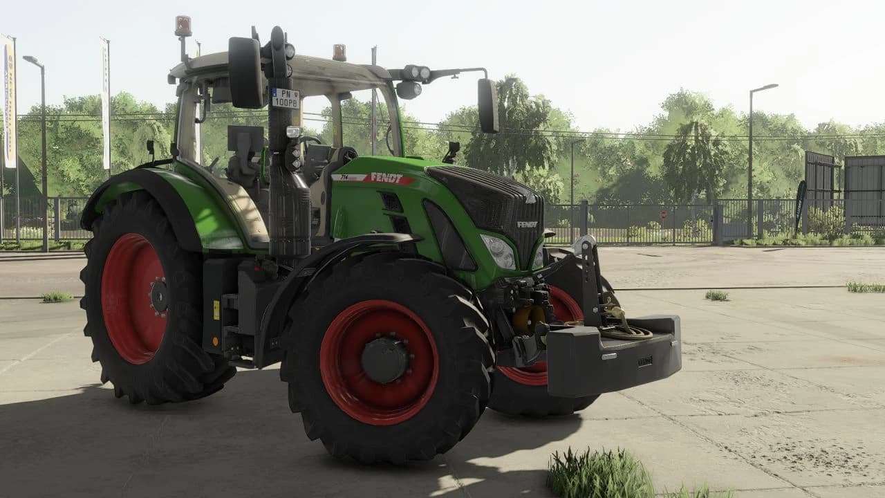 Fendt 1250kg weight
