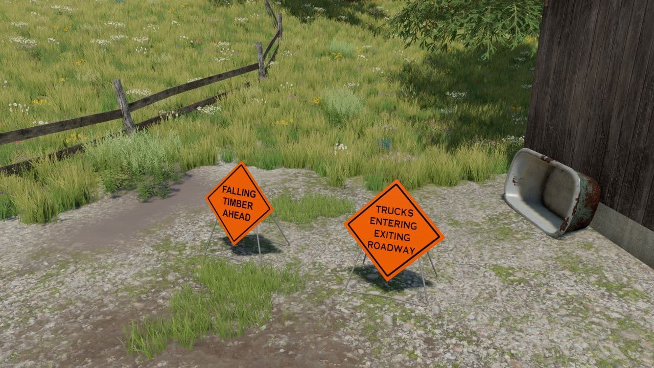 Forest Road Signs Pack 2