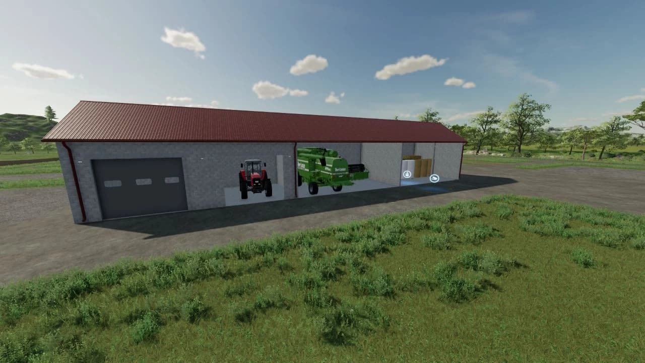 GARAGE WITH BALE STORAGE 2