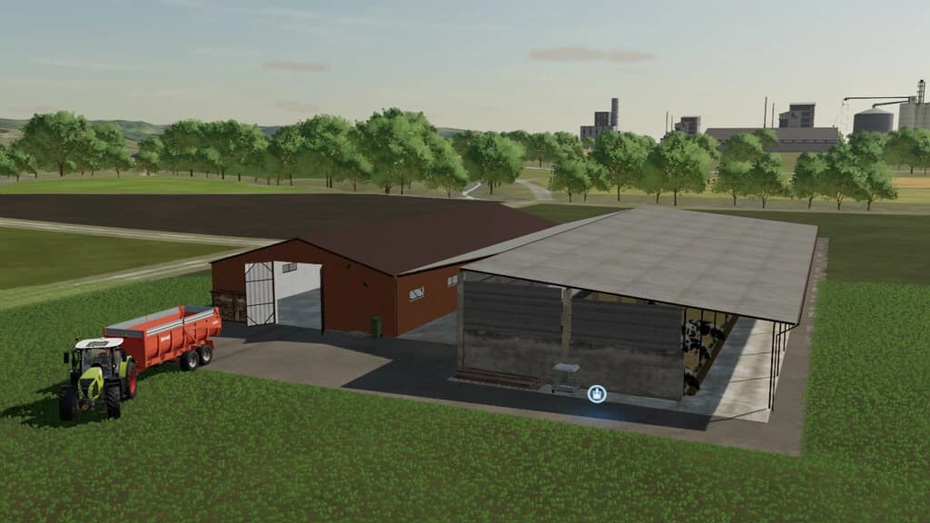 GARAGE WITH COWBARN