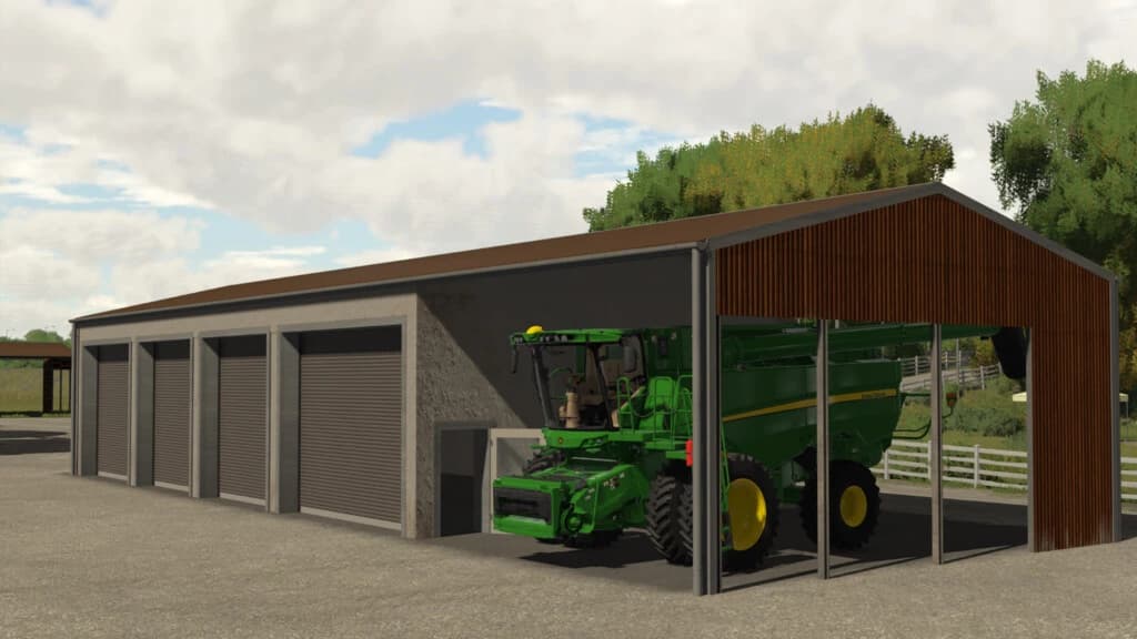 GARAGE WITH SHED 3