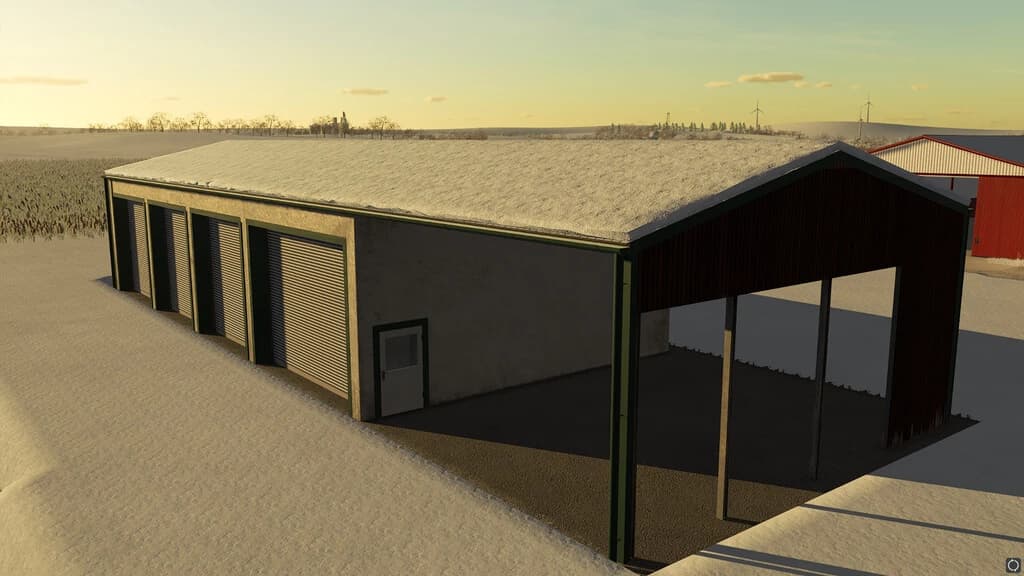 GARAGE WITH SHED