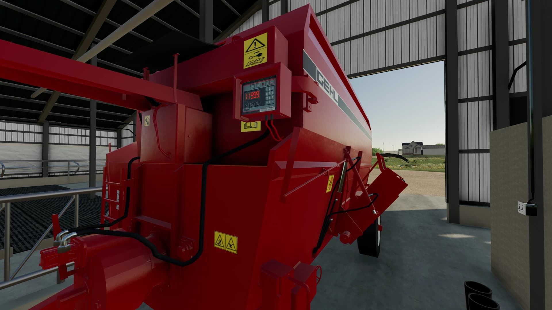 GEHL MIXING WAGON 3