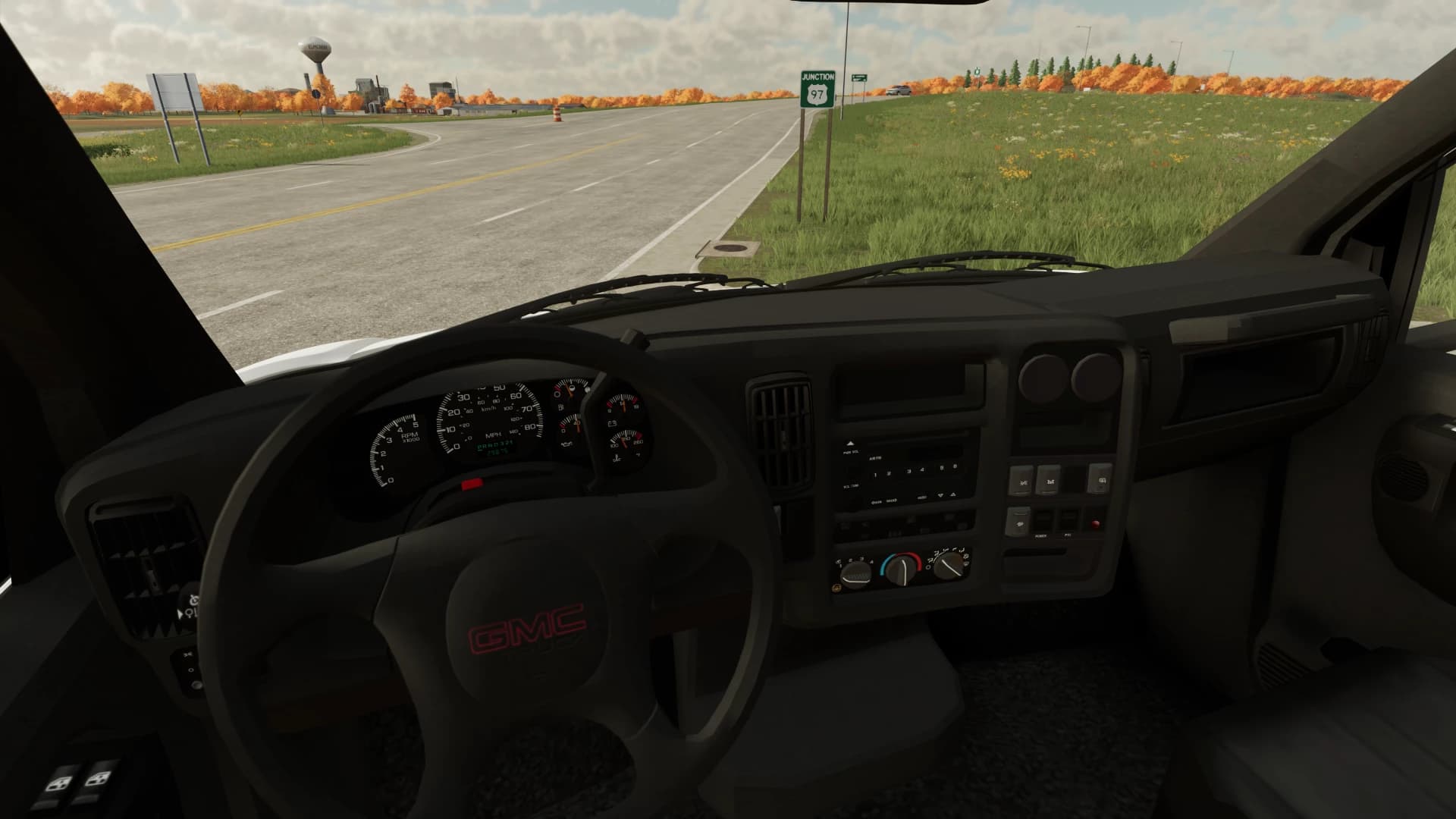 GMC C8500 FLATBED CONE TRUCK 3