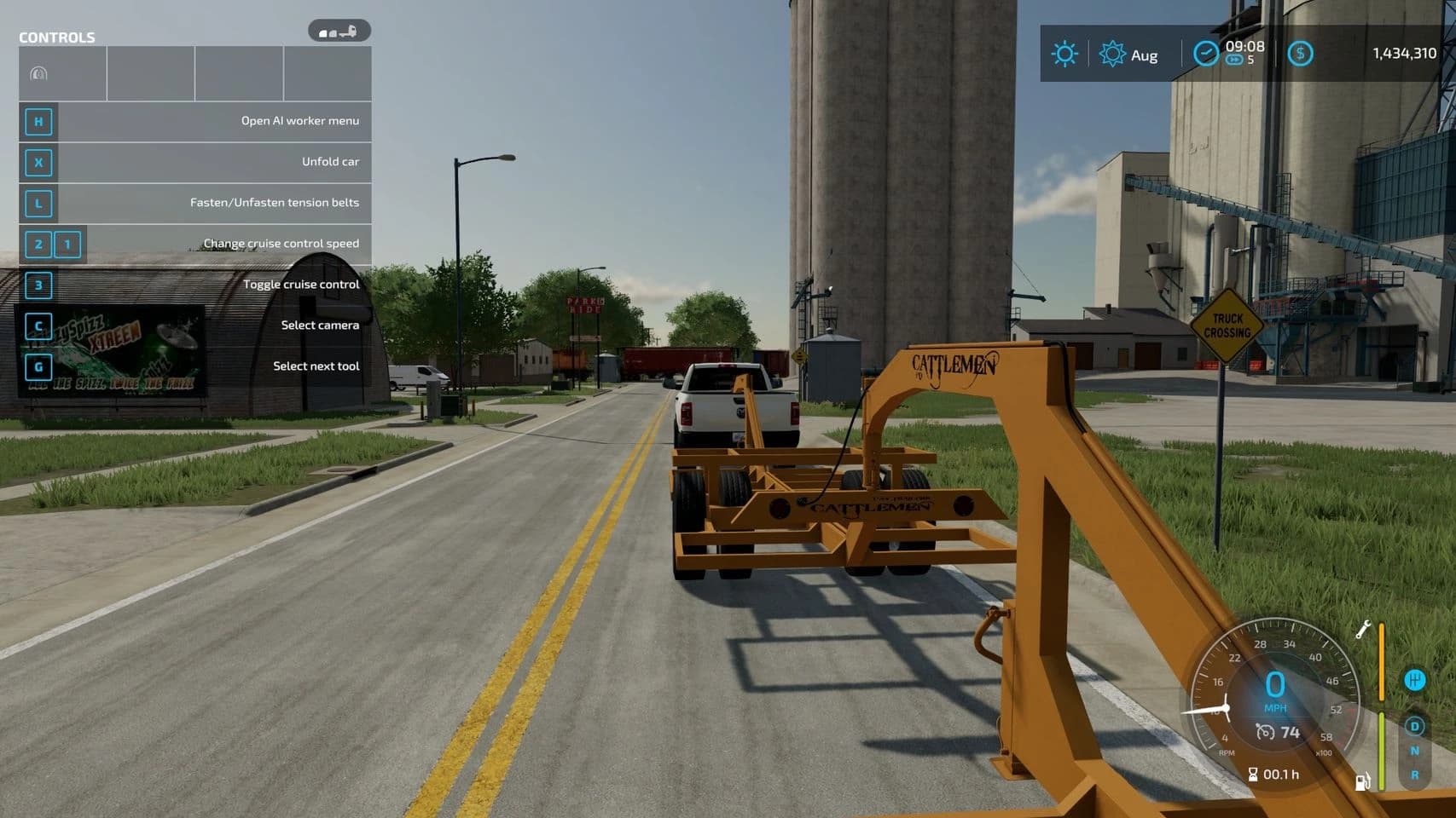 GOOSENECK BALE TRAILER 2