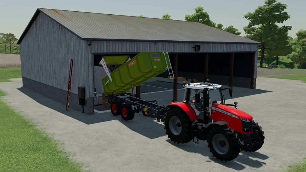 GRAIN DRYING SHED