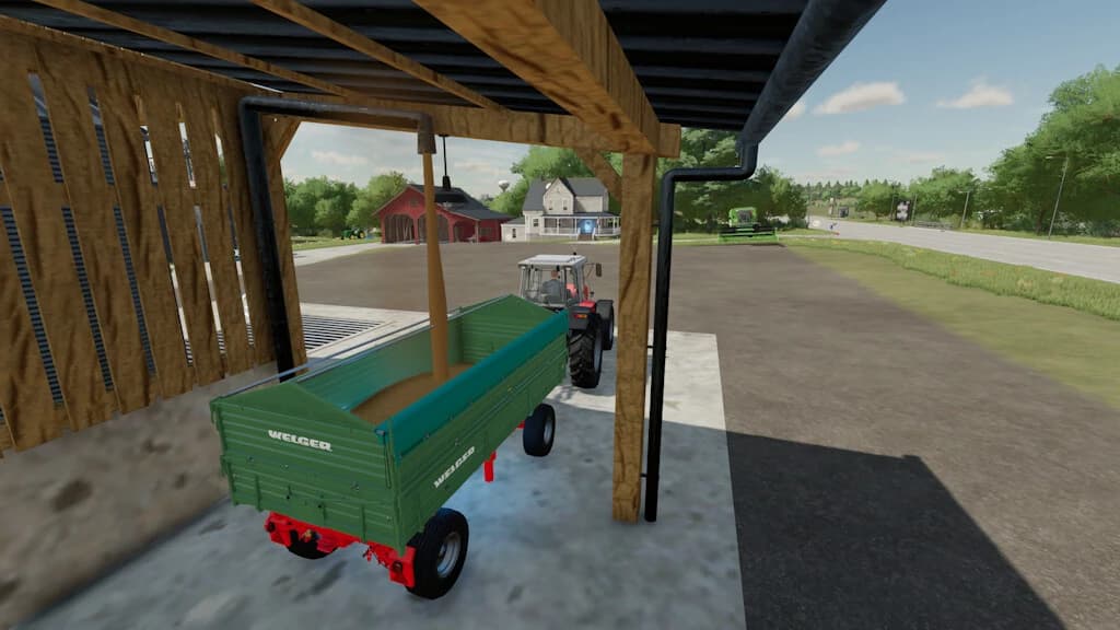GRAIN SILO WITH WORKSHOP 4