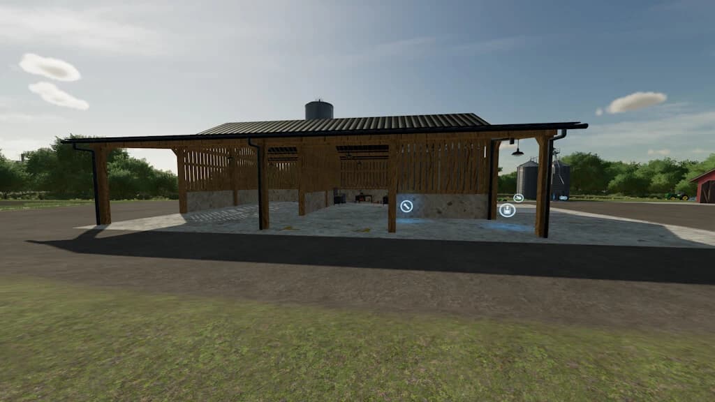 GRAIN SILO WITH WORKSHOP 3