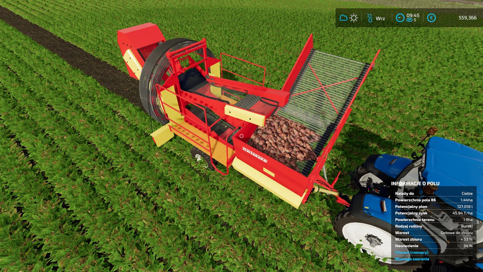 GRIMME DR-1500 POTATOES, CARROTS, PARSNIPS AND RED BEET 2