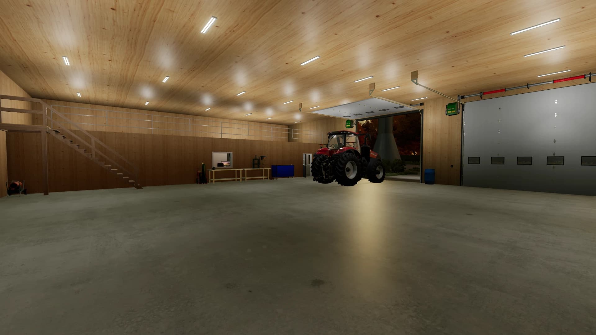 Garage Red 70x90 2