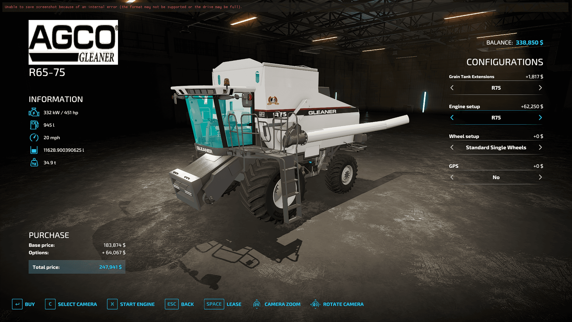 Gleaner R Series