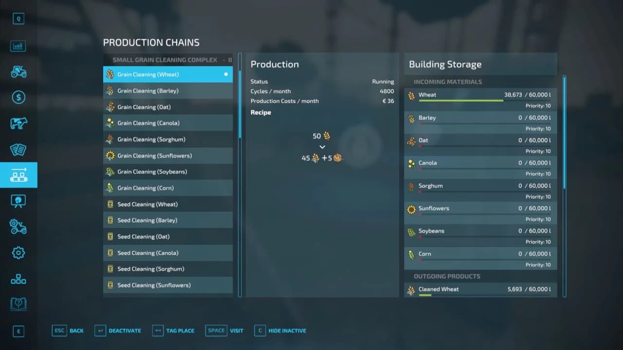 Grain Production Pack 3